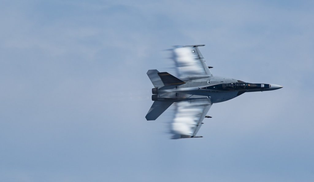 how to follow your passion blog - image of an F/A 18 super hornet aircraft