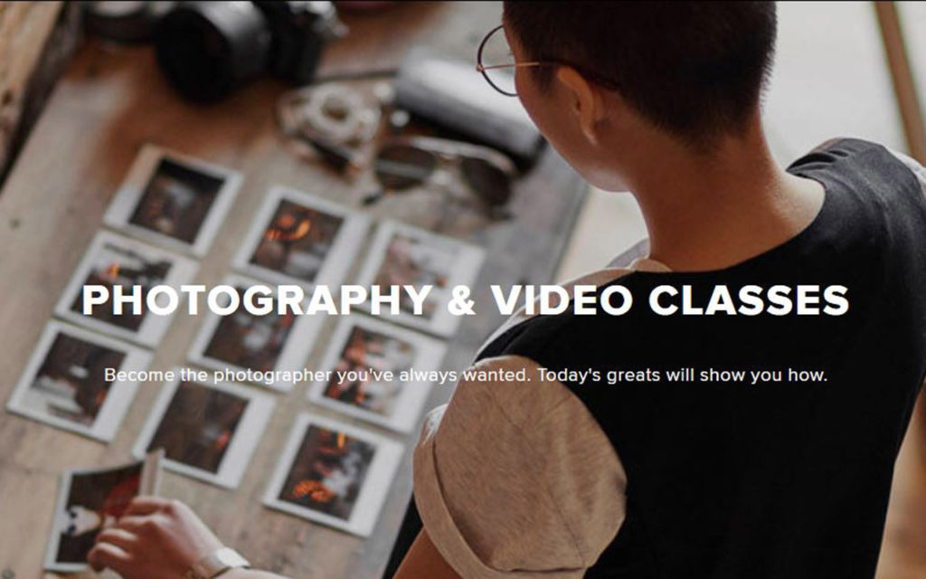 photography and video classes online